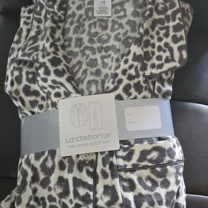 Liz Claiborne 2pc Flannel Sleep Set